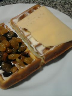 Una foto de Wafles para el desayuno