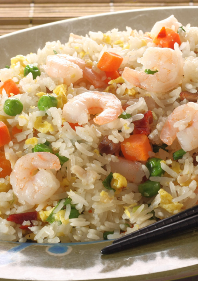 Una foto de Arroz chino fácil