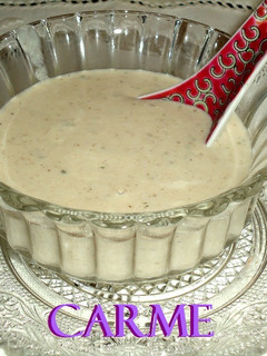 Una foto de Salsa de setas y queso Philadelphia