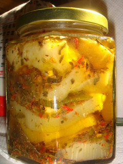 Una foto de Berenjenas al escabeche