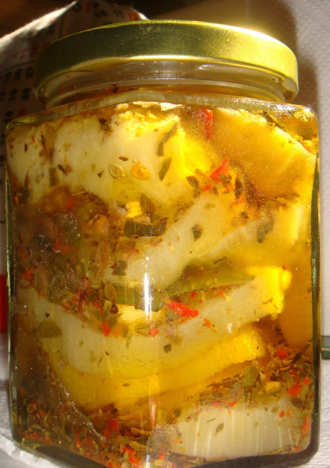 Una foto de Berenjenas al escabeche