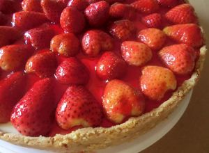 Una foto de Cheesecake dietético
