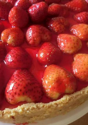 Una foto de Cheesecake dietético