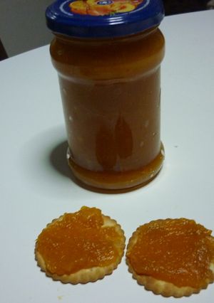 Una foto de Mermelada de zapallo en microondas