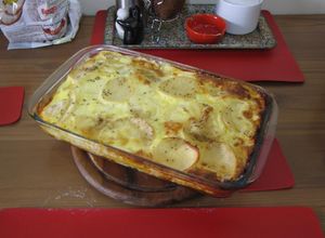 Una foto de Pastel de papas Arequipeño
