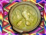 Pollo en jocón