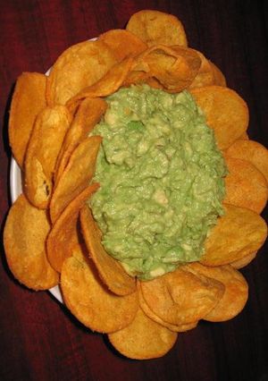 Una foto de Guacamol guatemalteco