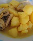Muslitos de pollo al azafrán con aromas marroquís