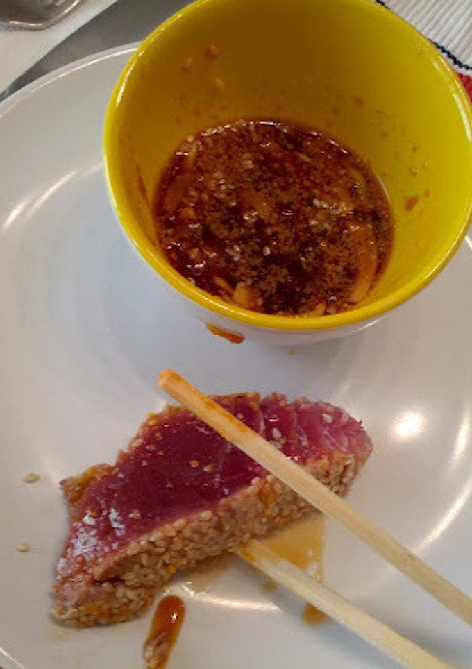 Una foto de Tataki de atún
