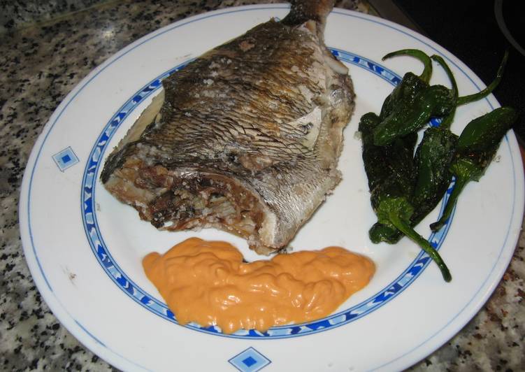 Sargo a la sal