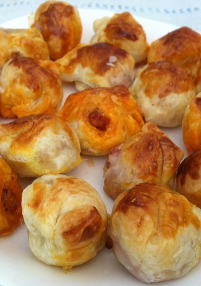 Una foto de Bocaditos de hojaldre rellenos