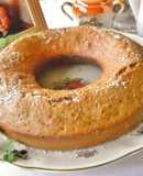 Bizcocho de café tradicional