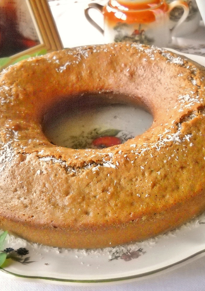 Una foto de Bizcocho de café tradicional