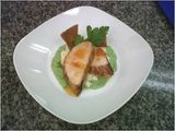Pechuga de pavo al chabacano