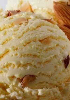 Una foto de Helado de almendras
