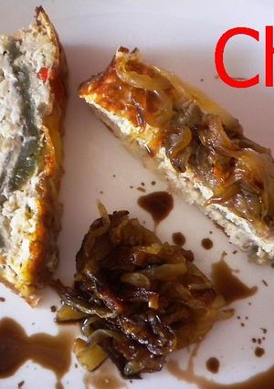 Una foto de Pastel de berenjenas con merluza