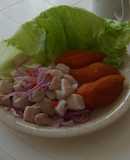 Ceviche limeño de pescado