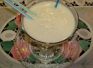 Una foto de Batido de chirimoya brasilera
