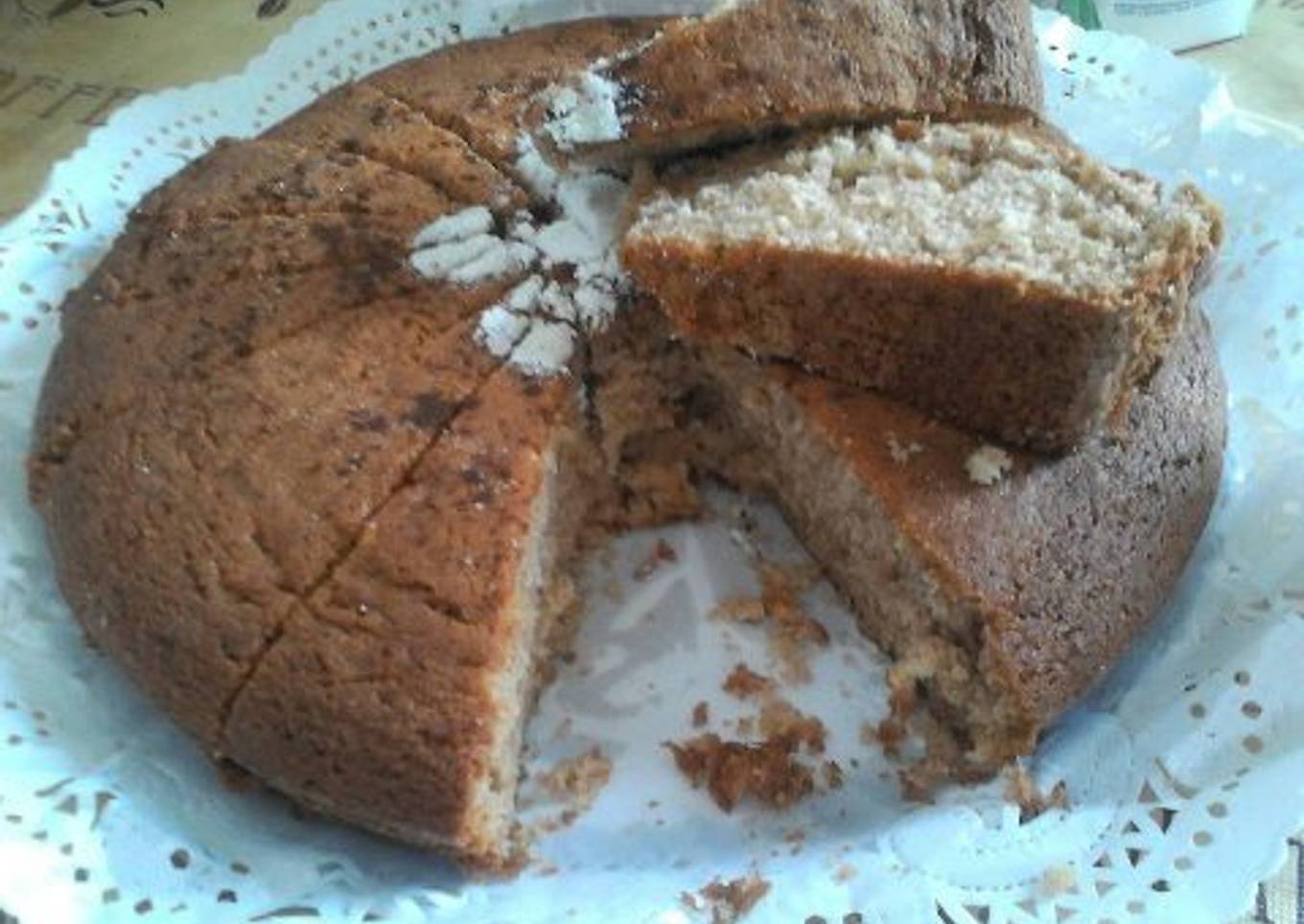 Bizcocho de canela y miel<br />