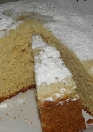 Una foto de Torta con fécula de papa