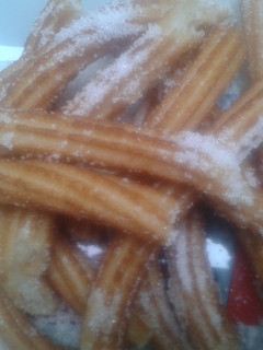 Una foto de Masa de churros