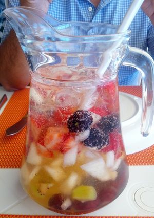 Una foto de Sangría de cava