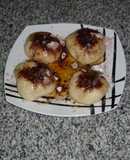 Bollos rellenos al vapor