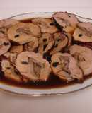 Solomillo de cerdo con trufas