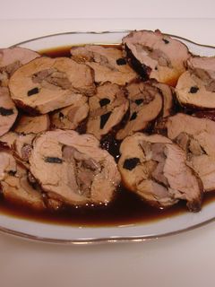 Una foto de Solomillo de cerdo con trufas