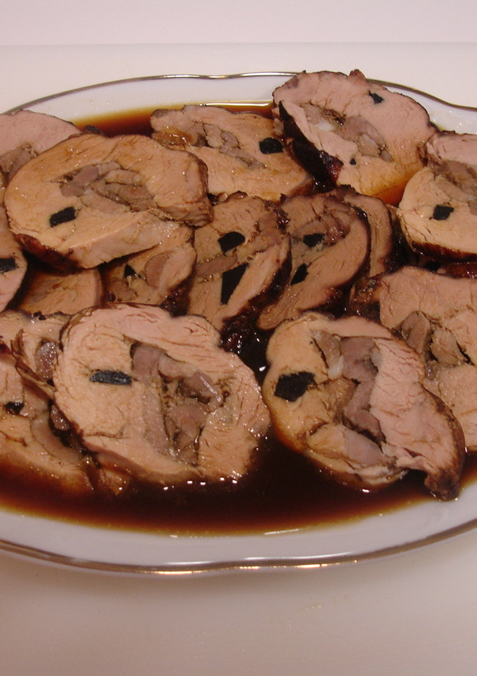 Una foto de Solomillo de cerdo con trufas