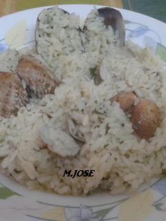 Una foto de Arroz con almejas de Cantabria