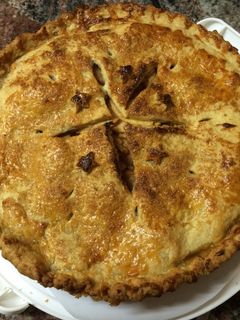 Una foto de Apple pie