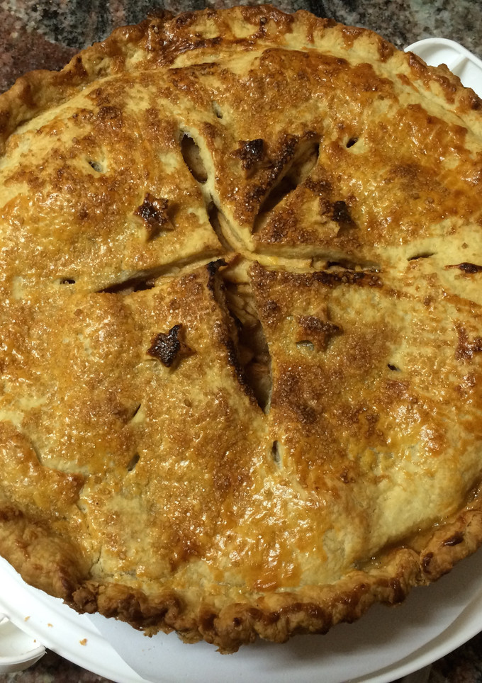 Una foto de Apple pie
