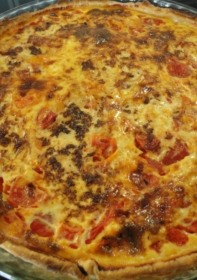 Una foto de Tarta de tomate