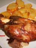 Codillo de cerdo adobado al horno