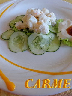 Una foto de Ensalada de langosta cubana
