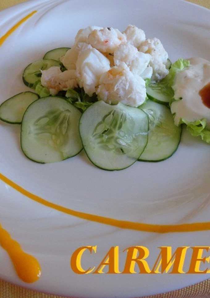 Una foto de Ensalada de langosta cubana