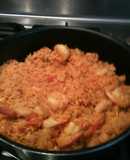 Arroz con Camarones