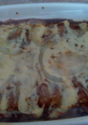 Una foto de Enchiladas de mole poblano