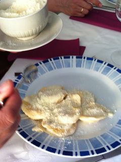 Una foto de Sorrentinos de carne