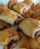 Rugelach de frambuesa