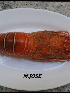 Una foto de Langosta en el horno