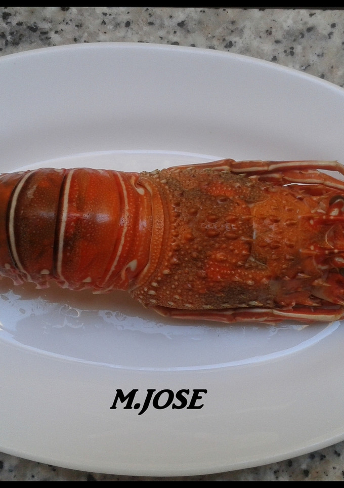 Una foto de Langosta en el horno