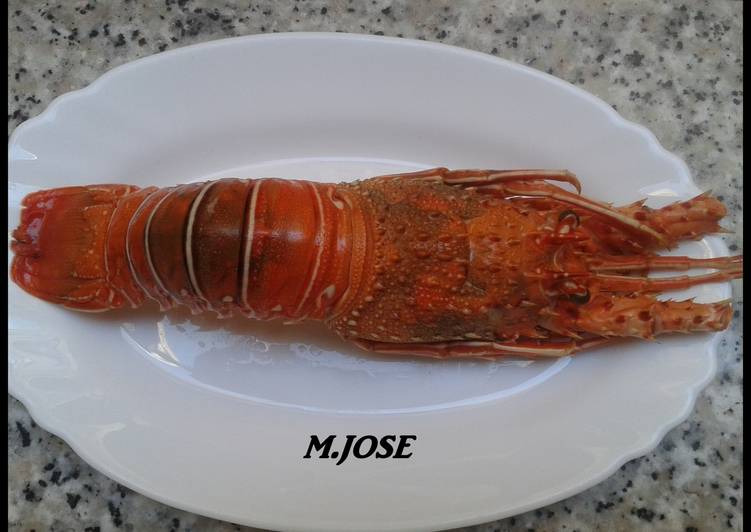 Langosta en el horno