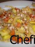 Frejoles blancos a la vinagreta