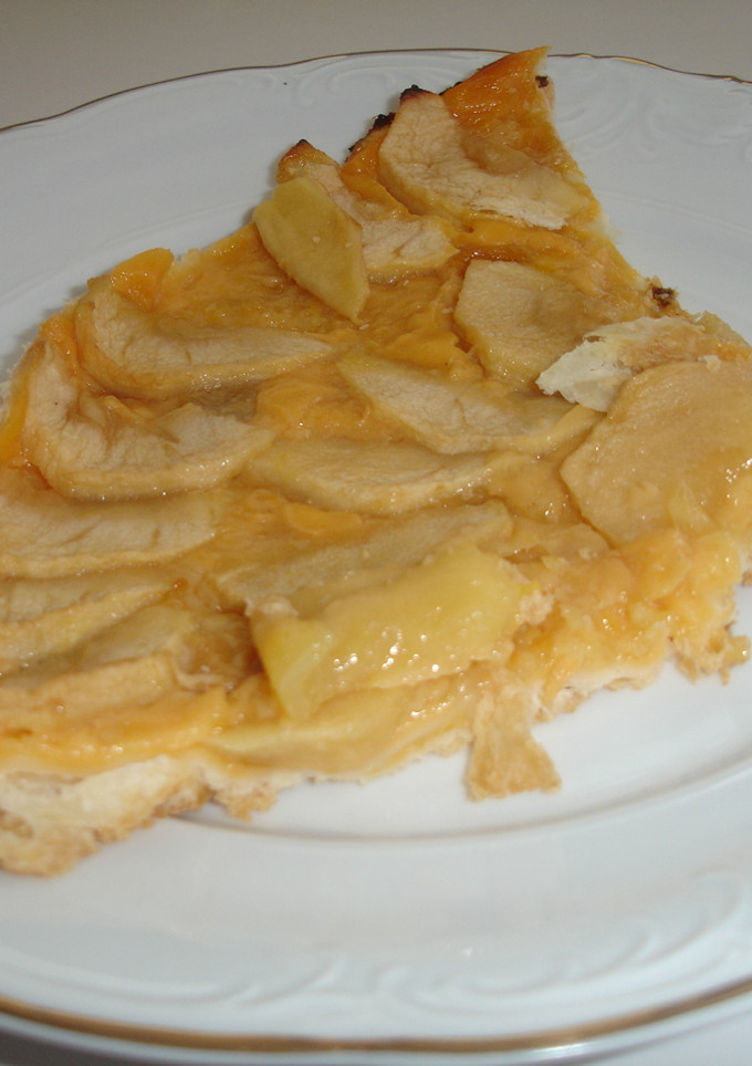 Una foto de Tarta de manzana de principiante