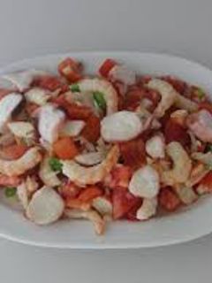 Una foto de Salpicón de gambas