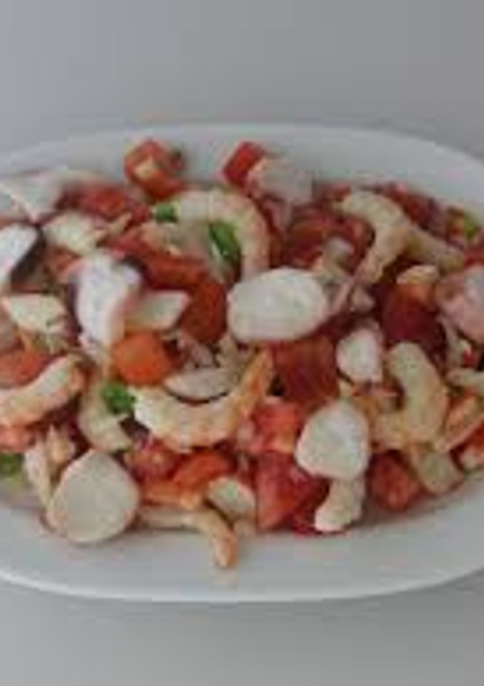 Una foto de Salpicón de gambas
