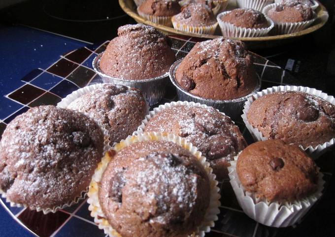 Foto principal de Muffins de chocolate con conguitos
