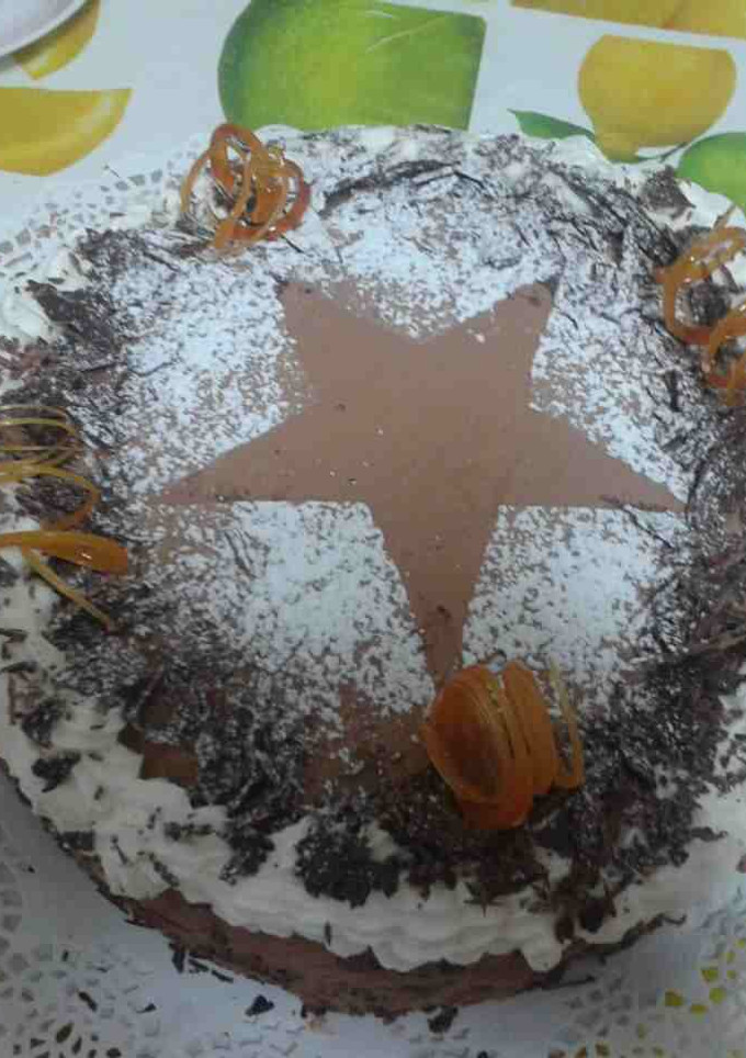 Una foto de Tarta de cumpleaños con trufa